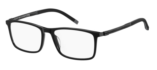 Occhiali da vista uomo Tommy Hilfiger neri TH 2141 originali