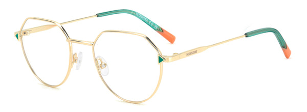 Missoni Occhiali da Vista Donna Oro 109588 - Stile Raffinato