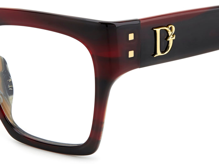 Occhiali da Vista DSQUARED2 Donna Avana D2 0151/G | Stile Autentico