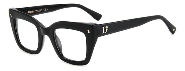 DSQUARED2 Occhiali da Vista Donna Neri 107183 | D2 0099