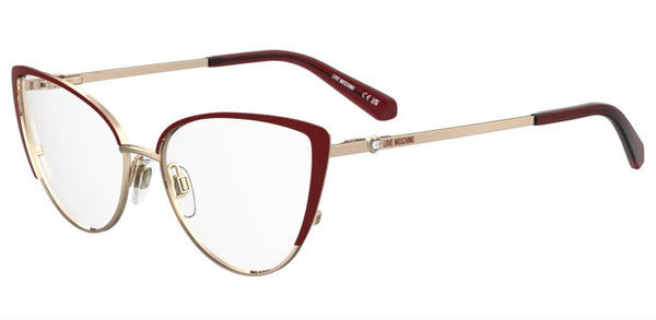 Occhiali da Vista Donna Moschino Love Bordeaux 108046 Originali