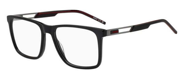 Occhiali da vista uomo HUGO neri 110220 | Stile classico