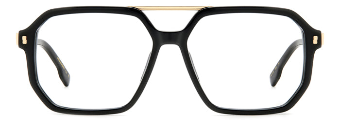 Occhiali da vista DSQUARED2 Uomo Neri D2 0123 - Stile Autentico