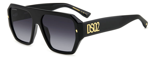 Occhiali da Sole Dsquared2 Uomo Neri 206883 (D2 0128/S) Originali