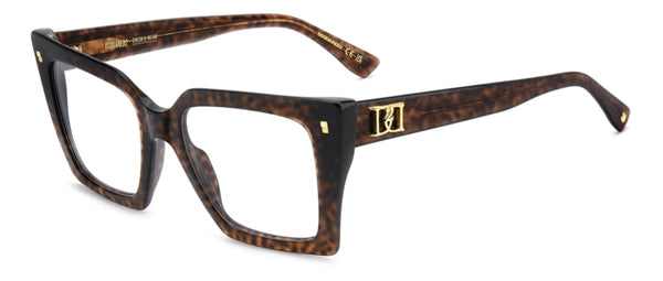 Occhiali da Vista Donna DSQUARED2 Avana D2 0211 Originali