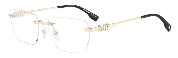 Occhiali da Vista Uomo DSQUARED2 107888 Grigio Originali