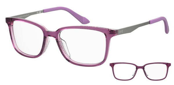 Occhiali da vista bambino Under Armour rosa UA 9006