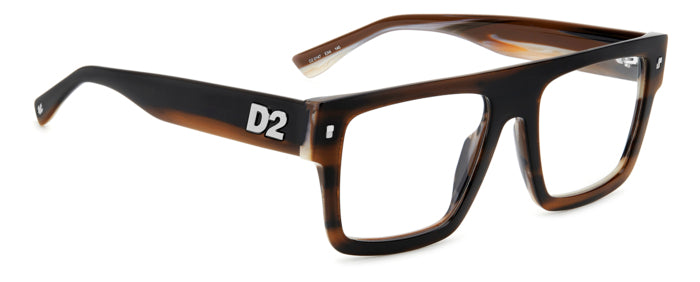 Occhiali da vista uomo DSQUARED2 D2 0147 Neri | Stile Distintivo