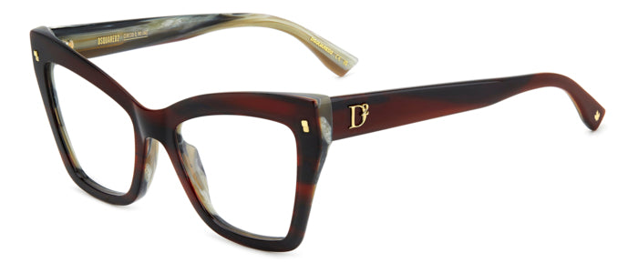 Occhiali da Vista DSQUARED2 Donna Avana 108867 (D2 0152)