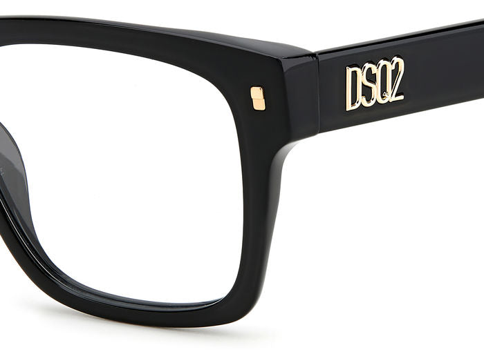 Occhiali da Vista Uomo Dsquared2 Neri D2 0037 | Stile Autentico