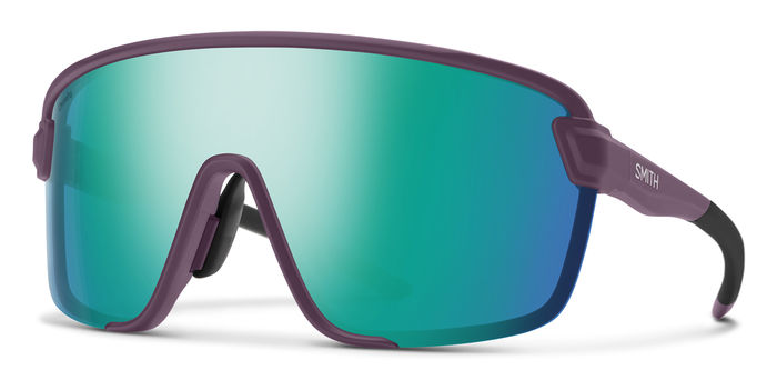 Occhiali da sole Smith Bobcat 204927 neri, vista frontale su sfondo bianco, adatti a uomo e donna.