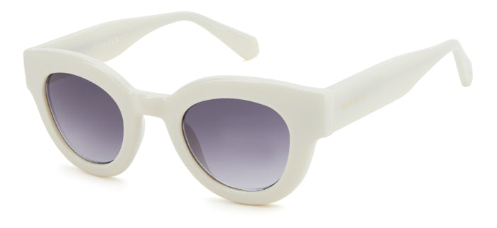 Occhiali da sole da donna Privé Revaux modello 208918 colore Avana, montatura elegante con lenti scure su sfondo chiaro.