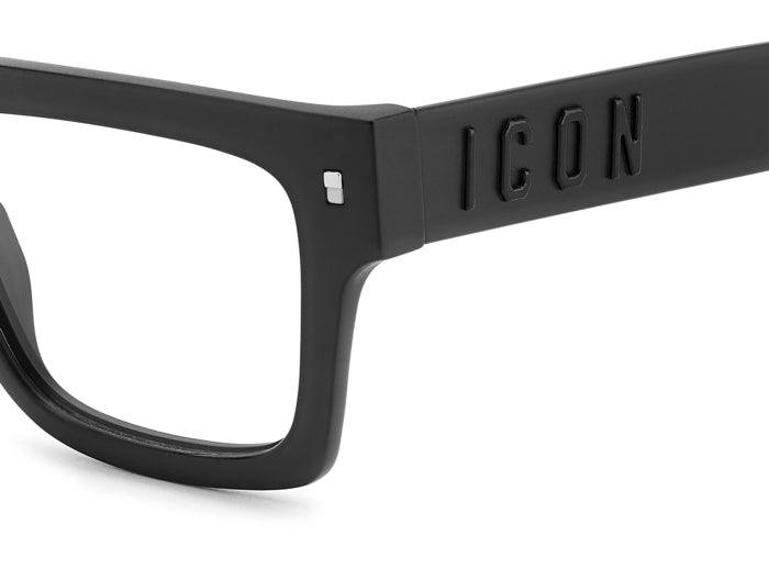 Occhiali da vista DSQUARED2 uomo neri ICON 0023 108869