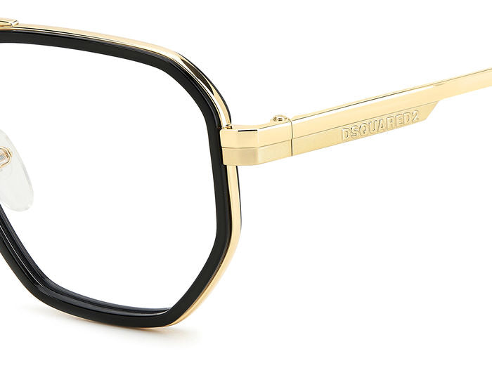 Occhiali da Vista Uomo Dsquared2 Neri D2 0111 | Stile Iconico