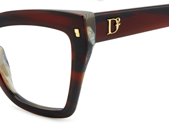 Occhiali da Vista DSQUARED2 Donna Avana 108867 (D2 0152)