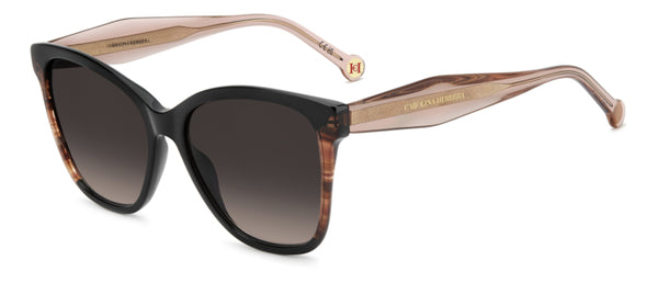 Carolina Herrera HER 0390/S Neri - Occhiali da Sole Donna Originali