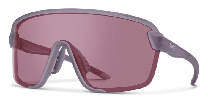 Occhiali da sole Smith Bobcat 204927 neri, vista frontale su sfondo bianco, adatti a uomo e donna.