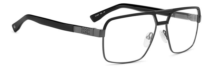 Occhiali da vista Dsquared2 D2 0034 neri uomo | Eleganza DSQUARED2