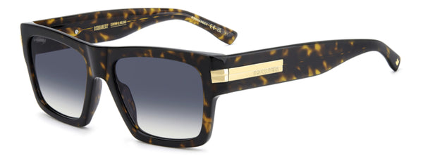 Dsquared2 Occhiali da Sole Uomo Havana D2 0198/S | Stile Deciso