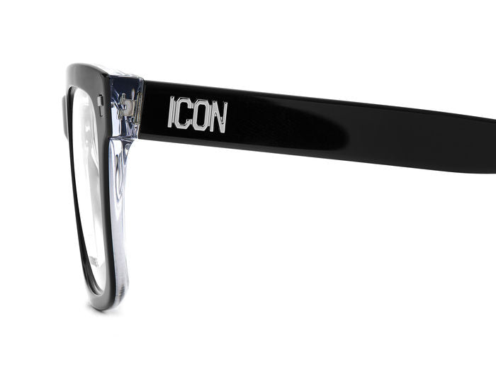 Occhiali da vista uomo Dsquared2 ICON 0013 Neri | Stile Distintivo