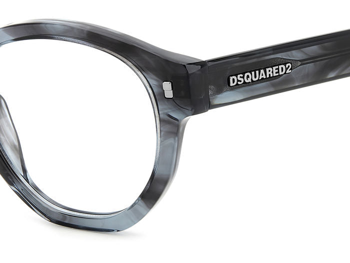 WOMEN'S EYEGLASSES DSQUARED2 D2 0025 - 807 BLACK 