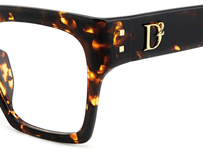 Occhiali da Vista DSQUARED2 Donna Avana D2 0151/G | Stile Autentico