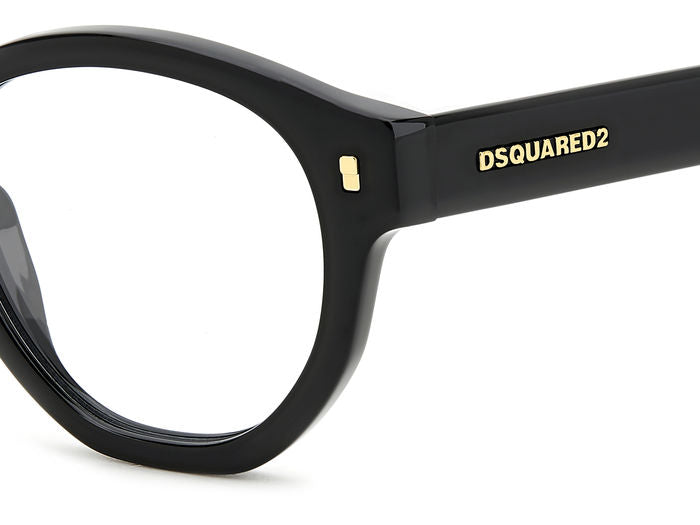 Occhiali da vista uomo DSQUARED2 D2 0131 colore corno, montatura squadrata