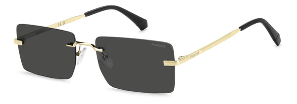 Occhiali da Sole Uomo Polaroid Oro 208283 (PLD 6245/S) Originali
