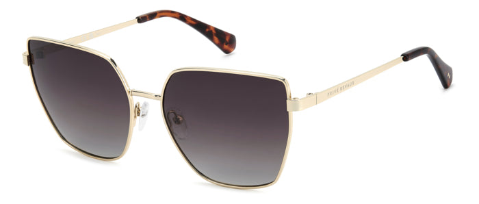 Occhiali da sole Privé Revaux modello Good Company/S da donna, con montatura in metallo colore oro e lenti scure.