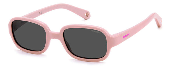Occhiali da Sole Polaroid Bambini Rosa PLD K003/S - Modello 205324