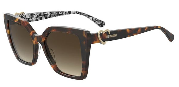Occhiali da Sole Moschino Love Donna Avana MOL067/S Originali