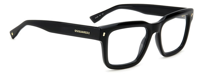 WOMEN'S EYEGLASSES DSQUARED2 D2 0025 - 807 BLACK 