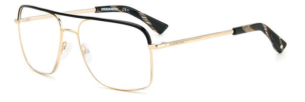Occhiali da Vista DSQUARED2 D2 0018 Uomo Neri | Stile Distintivo