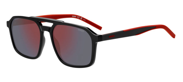 Occhiali da Sole HUGO Uomo Neri HG 1335/S - Stile Maschile Originale