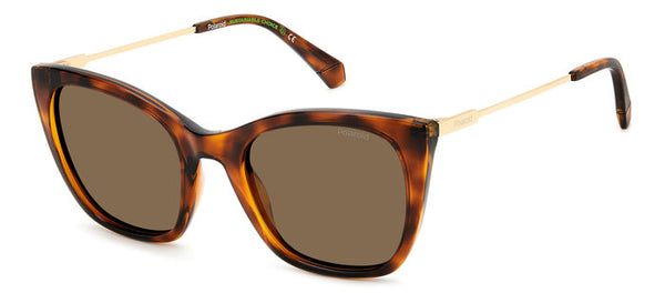Occhiali da Sole Donna Polaroid Avana PLD 4144/S/X Originali