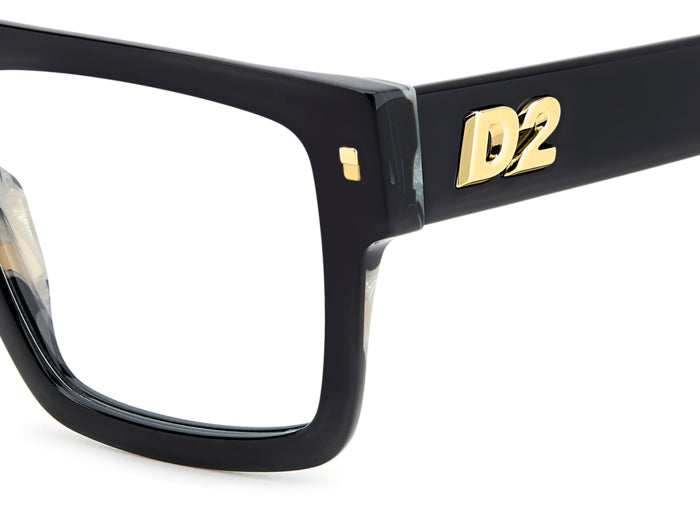 Occhiali da vista uomo DSQUARED2 D2 0147 Neri | Stile Distintivo