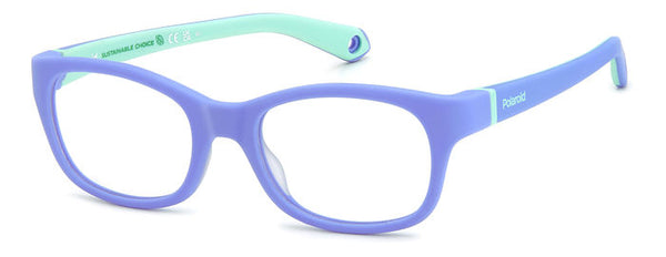 Occhiali da Vista Bambino Polaroid Viola PLD K006 Originali