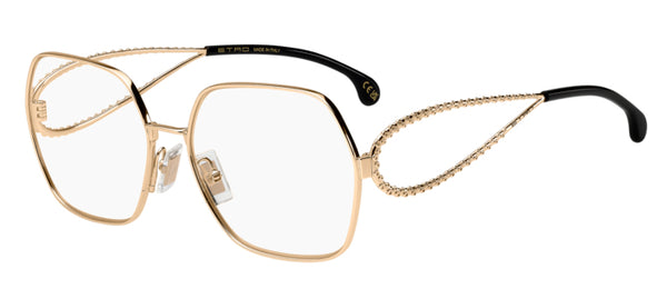 Occhiali da Vista Donna Etro Oro 0107 – Eleganza e Stile Distinto