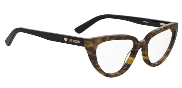 Occhiali da vista Moschino Love donna avana MOL667