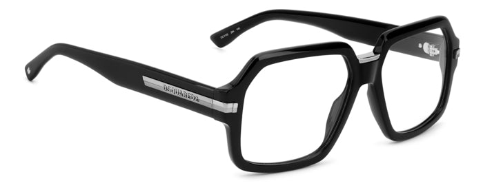 Occhiali da Vista Uomo Dsquared2 D2 0162 Neri - Stile Distintivo