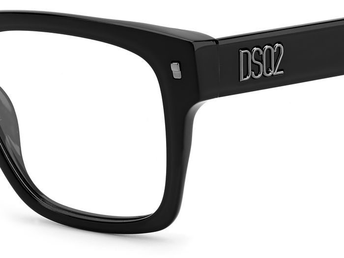 Occhiali da Vista Uomo Dsquared2 Neri D2 0037 | Stile Autentico
