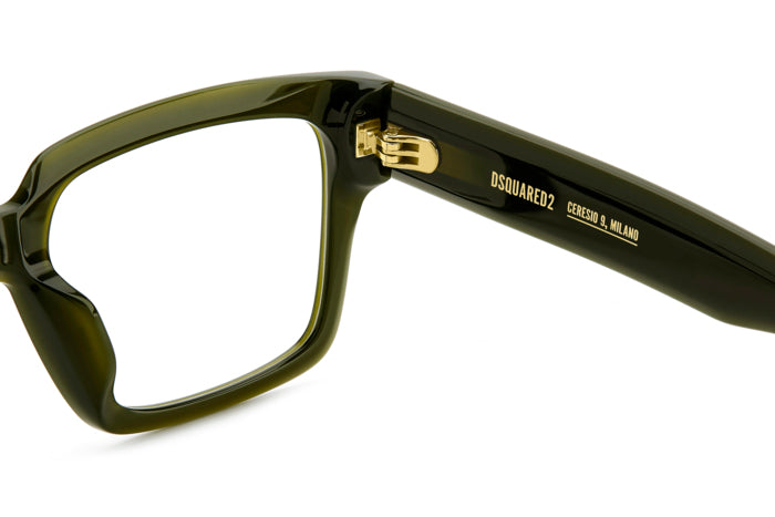 Occhiali da Vista Uomo DSQUARED2 Verdi D2 0167/G | Stile Unico