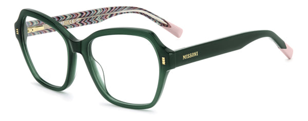 Occhiali da Vista Donna Missoni Verdi 110080: Eleganza Naturale