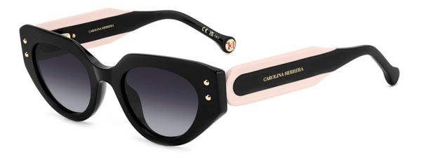 Occhiali da Sole Donna Carolina Herrera 207103 Neri Originali