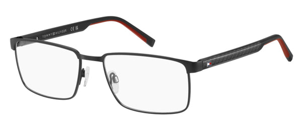 Occhiali da vista uomo Tommy Hilfiger TH 2317 neri | Eleganza Moderna
