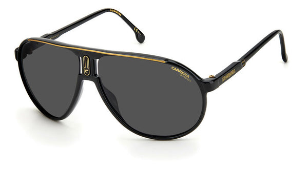 Occhiali da Sole Carrera Champion 65/N Neri Unisex Originali