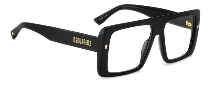 Occhiali da Vista Uomo DSQUARED2 Neri D2 0166 | Stile Iconico