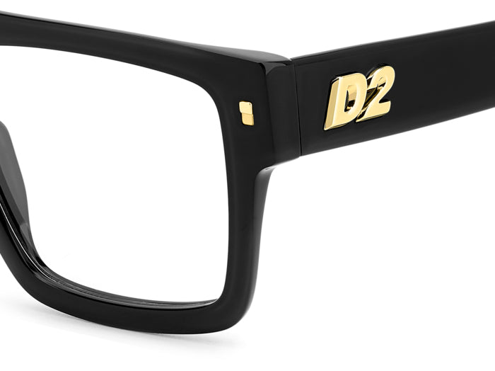 Occhiali da vista uomo DSQUARED2 D2 0147 Neri | Stile Distintivo