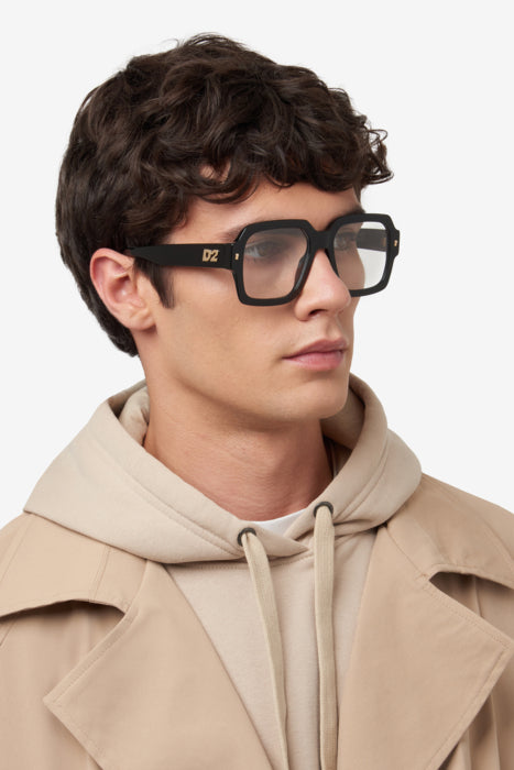 Occhiali da Vista Uomo DSQUARED2 D2 0148 Neri Originali