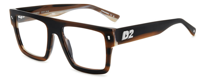 Occhiali da vista uomo DSQUARED2 D2 0147 Neri | Stile Distintivo